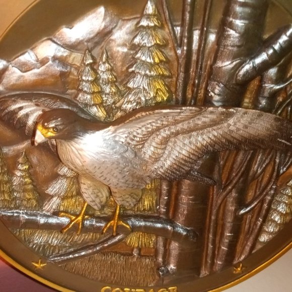 BRADFORD EXCHANGE "SPIRIT OF COURAGE" TO DECORATE YOUR LOVED ONE'S COURAGE DECOR - Picture 10 of 10